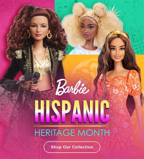 barbie hispanic heritage month|barbie hispanic month dolls.